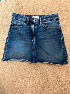 Crewcuts Denim Skirt in Medium Blue Wash